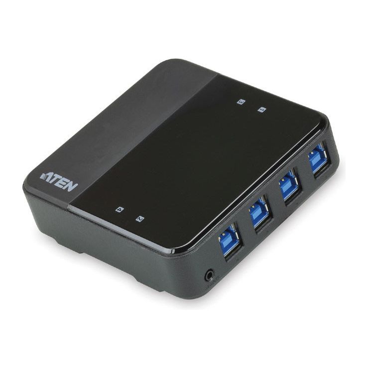 Aten Peripheral Switch 4x4 USB 3.1 Gen1, 4x PC, 4x USB 3.1 Gen1 Ports, Remote Port Selector, Plug and Play