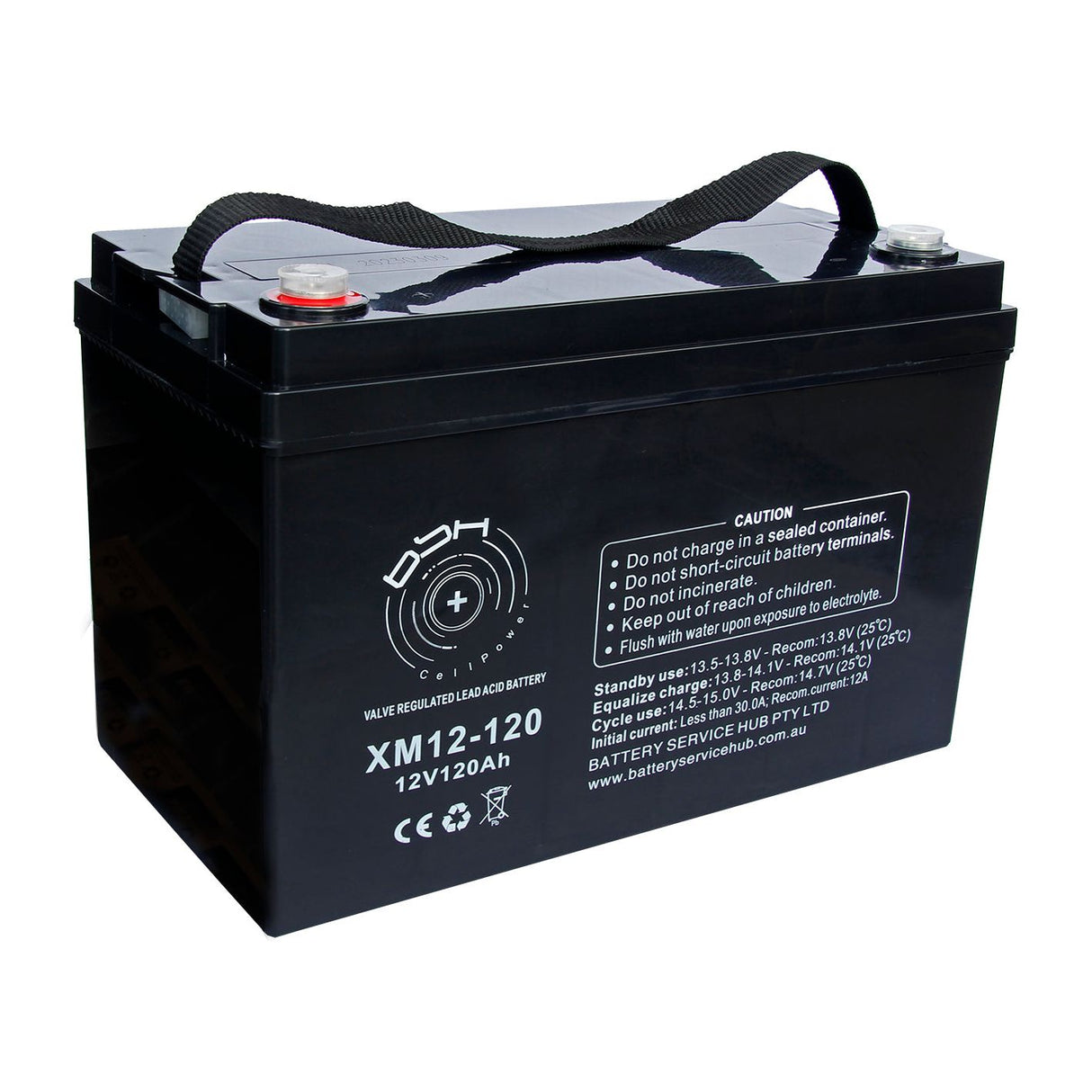 XM Series Cell Power Lead Acid Battery XM12-120