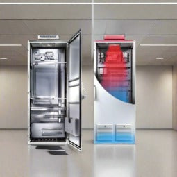 Rittal 24RU 800x1000 Rack Fan & 8-Way GPO PDU – Treske Pty Limited