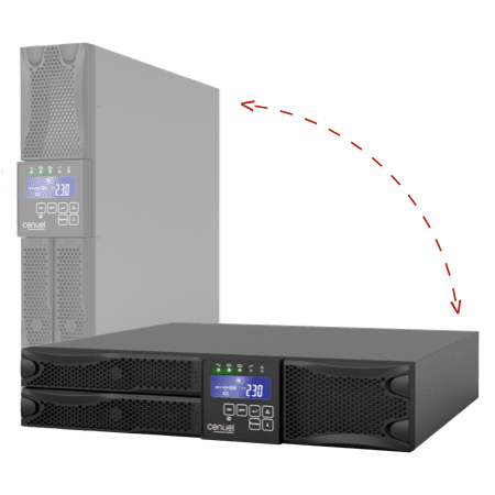 Centiel  EssentialPower ™ X1 RT 1kvA - 20kVa Online double Conversion UPS