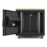 APC NetShelter Soundproof, Server Rack Enclosure, 230V, Maple