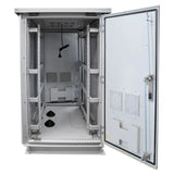 Outdoor Freestanding Cabinet w/ Front & Rear Doors. IP45 Rated