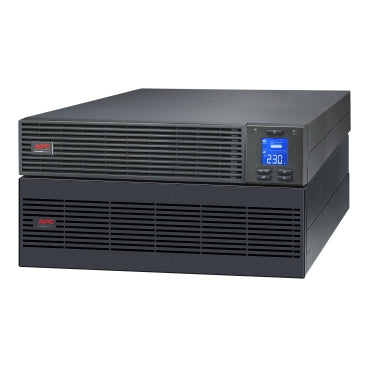 APC Easy UPS On-Line, 10kVA/10kW, Rackmount 5U, 230V, Hard wire 3-wire(1P+N+E) outlet, Intelligent Card Slot, LCD, Extended Runtime, W/ Rail Kit