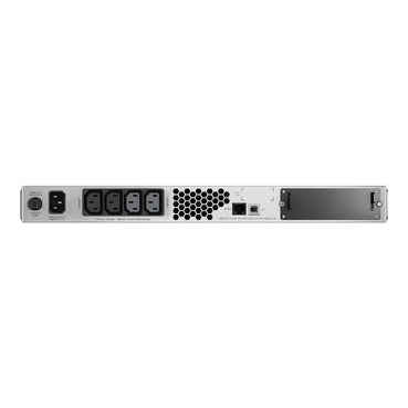 APC Smart-UPS, Line Interactive, 1500VA, Rackmount 1U, 230V, 4x IEC C13 outlets, SmartSlot, AVR, LCD