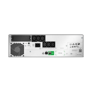 APC Smart-UPS, Line Interactive, 1500VA, Lithium-ion, Rackmount 3U, 230V, 6x IEC C13 outlets, SmartConnect Port+SmartSlot, Short Depth, AVR, LCD