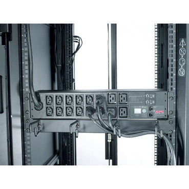 APC NetShelter Metered Rack PDU, 2U, 1PH, 7.4kW 230V 32A, x12 C13 and x4 C19 outlets, IEC 309 cord