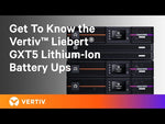 Vertiv™ GXT5 Lithium Series RACK/TOWER UPS 1kvA - 10kVa Online double Conversion UPS