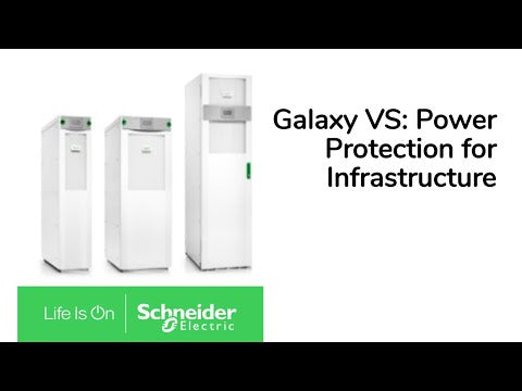 APC / Schneider Electric Galaxy VS UPS 10kW 400V, 1 internal 9Ah smart modular battery string, expandable to 4, Start-up 5x8