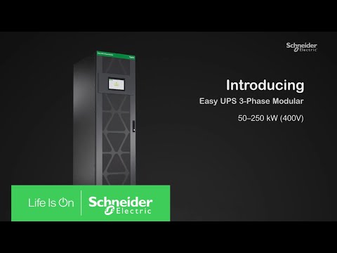 APC / Schneider Easy UPS 3-Phase Modular 50-250 kW (400V) UPS