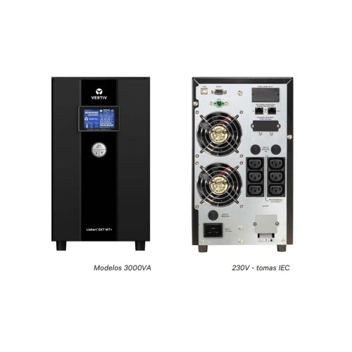 Vertiv™ GXT MT+ Series TOWER 1000VA - 3000VA Double Conversion UPS