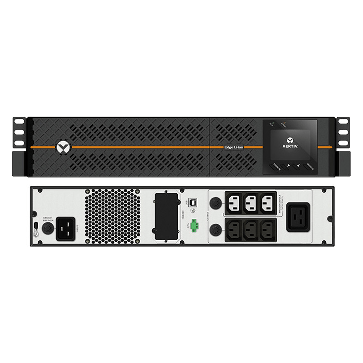 Vertiv™ EDGE Lithium Series RACK /TOWER UPS 1500VA - 3000VA Line Interactive UPS