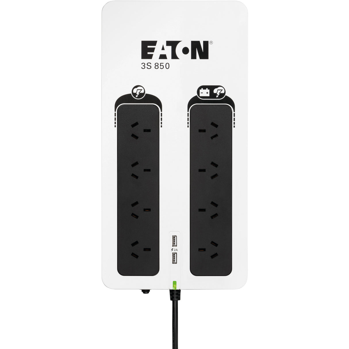 Eaton 3S Series Standby Power board style standby UPS ANZ GPO, USB